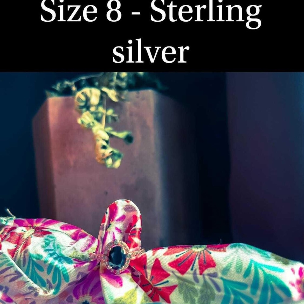 2/$35 sterling silver ring sz 8